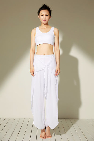 JVB17809 白色T恤+JL17118 白色裤子