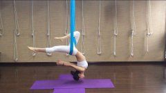 空中瑜伽入门精讲 瑜伽入门动作